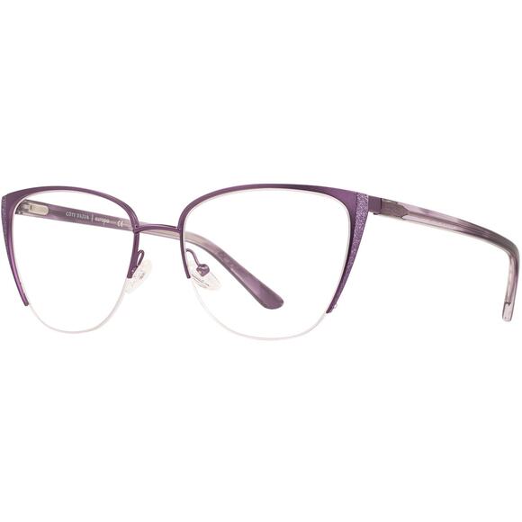 NEW Cote d\'Azur 342 Cat eye Eyeglasses in Violet main image 9